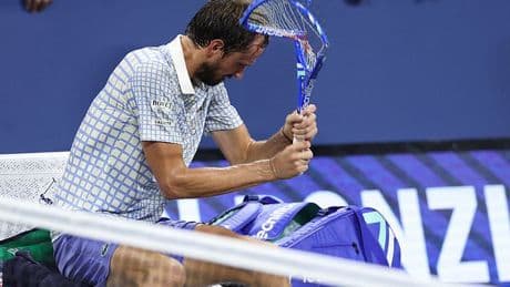 From Daniil Medvedev's meltdown to Bruno Fernandes' penalty pout, sport was hit by an attack of the 'mantrums'... how they could all learn a thing or two from classy Tommy Fleetwood