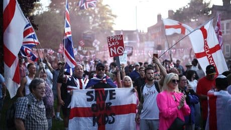 Police braced for weekend of unrest as fresh wave of hotel protests clashes with Notting Hill Carnival