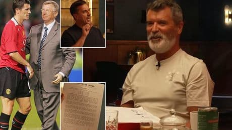 Roy Keane reveals unseen details of his Man United contract - including the extraordinary demand Sir Alex Ferguson allowed - while Gary Neville insists he NEVER negotiated his wage