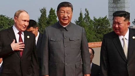 Mikrofon-Panne in Peking – Privates Gespräch zwischen Xi und Putin zu hören