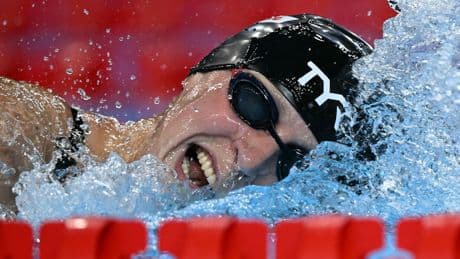 Katie Ledecky arrasa en el 1.500 en una carrera en la que compitió contra sí misma