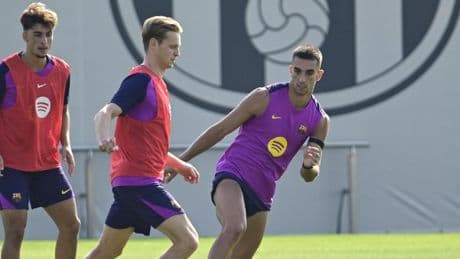 De Jong, ausencia justificada en el entrenamiento