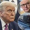 Trump accused of 'lobbing grenade' into US-UK security pact as president orders review of nuclear sub deal intended to tackle Chinese aggression