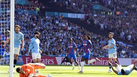 Eberechi Eze fires Crystal Palace to FA Cup glory against Man City