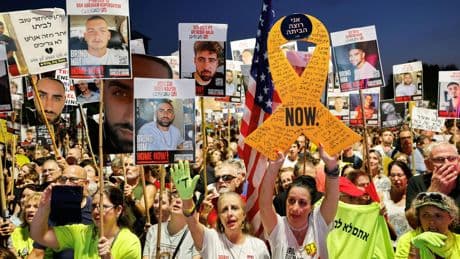 Protestas en Israel contra el plan de Netanyahu de ocupar Gaza: exigen un intercambio de rehenes con Hamás