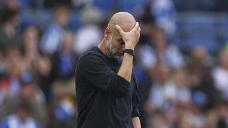 El Brighton remonta y gana al City, que retrata su mal inicio: 3 puntos de 9 en la Premier
