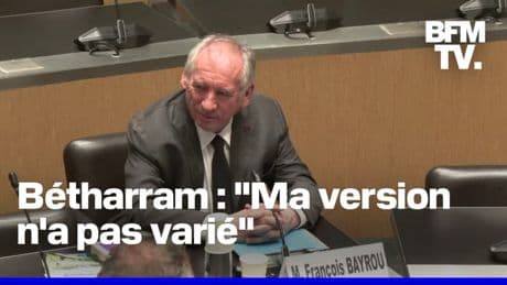 "Ma version n'a pas variée" - L'audition en intégralité de François Bayrou face à la commission d'enquête sur l'affaire Bétharram
