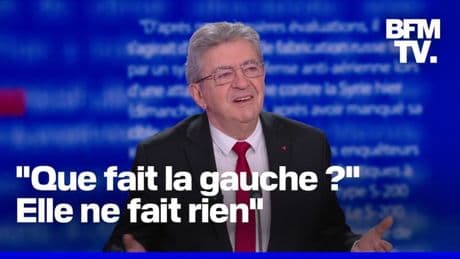 Donald Trump, Europe, islamophobie… Jean-Luc Mélenchon est invité face à Alain Duhamel