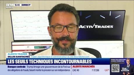 Alerte traders : les seuils techniques incontournables sur les marchés et les valeurs - 26/08