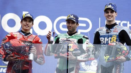Zarco el más listo y Márquez el más fuerte