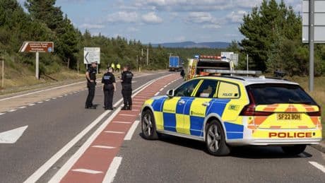 Two kids airlifted to Aberdeen hospital after horror HGV crash on A9
