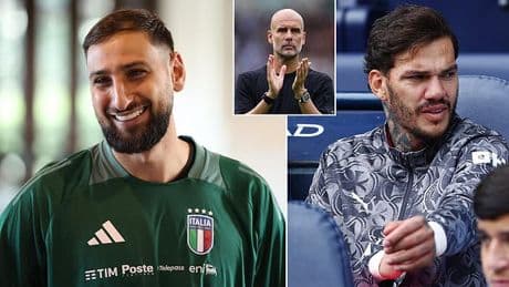 Man City sign Gianluigi Donnarumma for £26m as Ederson joins Fenerbahce after eight years at the Etihad