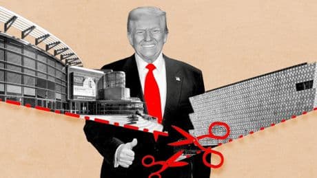 Un elefante en una cacharrería. Donald y sus 'trumpazos' a las artes