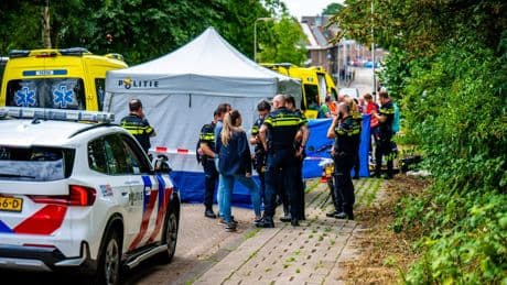 Vrouw (39) overleden bij schietincident in Gouda, klopjacht politie op voortvluchtige dader