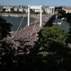 Trotz Verbots durch die Orban-Regierung: Bis zu 200.000 Menschen bei Pride-Parade in Budapest