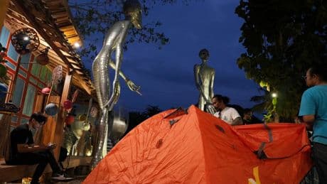 Photos show the cosmic calling of extraterrestrial enthusiasts at Indonesia’s UFO Festival