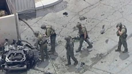 Authorities investigating a Palm Springs, California, fertility clinic explosion as terrorism