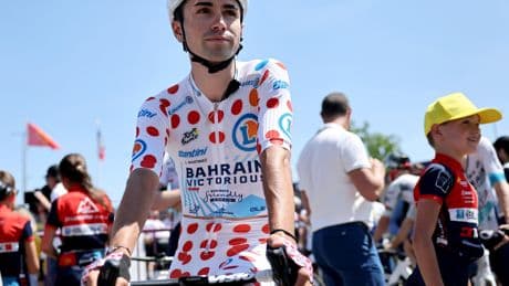 Lenny Martinez, el nieto del "francés de Burgos" que aspira a emular a su abuelo Mariano con el 'maillot' de la Montaña: "Se sentirá orgulloso de mí"