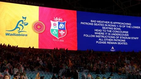 How Australia and the Lions handled weather delay in third Test: ‘We had a plan’
