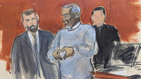Prozess in New York: Auch P. Diddys Brille und seine Pullover sind Teil der Verteidigungsstrategie