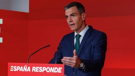 La frase de Sánchez en su comparecencia que se ha hecho viral: &quot;Son las cinco y no he comido, creo que también es importante&quot;