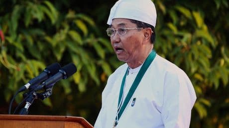 Myanmar's acting President Myint Swe dies after a long illness