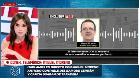 Miguel Moreno, antiguo contable del &#039;Bar Franky&#039;, habla sobre las facturas que daban mordidas a Koldo García