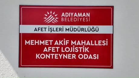 Adıyaman Belediyesi, ilk Afet Lojistik Odası'nı tamamladı
