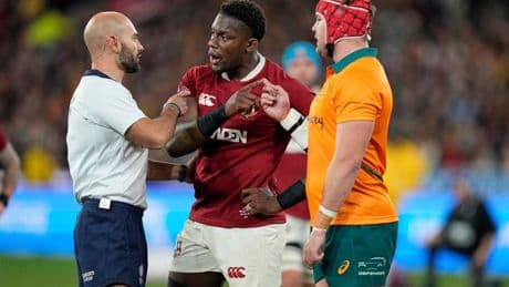 Australia boss Joe Schmidt questions controversial decision in dramatic Lions defeat: ‘It’s a tough one to take’