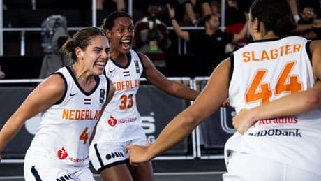 Nederlandse 3x3-basketbalsters Europees kampioen na winst op Azerbeidzjan
