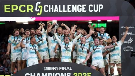 Challenge Cup: Bath breeze past Lyon in Cardiff to take massive step closer to historic treble