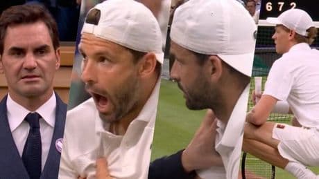 <p>Clamoroso a Wimbledon: Dimitrov infortunato e in lacrime, si ritira, Sinner ai quarti!</p>