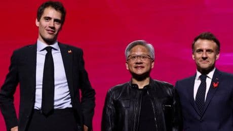 IA : à Vivatech, Emmanuel Macron célèbre le partenariat « historique » entre Mistral IA et Nvidia