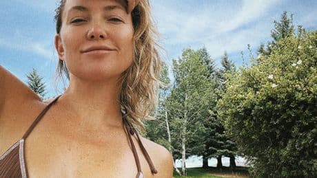 Kate Hudson rocks bikini on adventure getaway with family in Colorado