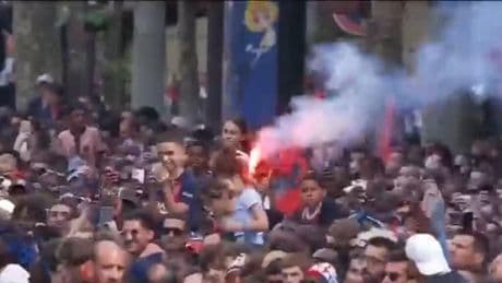 PSG fans to celebrate Champions League win with parade along the Champs-Élysées