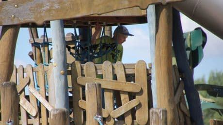 Spielplatz in Braunschweig wird zum Expeditionscamp umgebaut