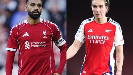 Mohamed Salah and Mariona Caldentey named PFA players of year