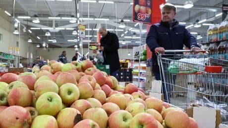 In Russen-Supermärkten liegen plötzlich Kims Äpfel – dahinter steckt ein großer Plan