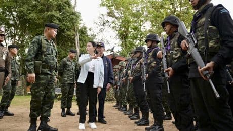 Calls for resignation of Thailand's embattled leader surge in wake of Cambodian border clash