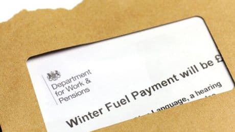 State pensioners born before this year get instant £100 winter fuel payment increase
