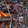 Child suffers serious injuries after 'carriage on funfair ride malfunctioned and plunged several feet to the ground'