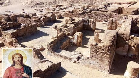 Jesus mural discovered in ancient Egyptian settlement sheds new light on early Christianity