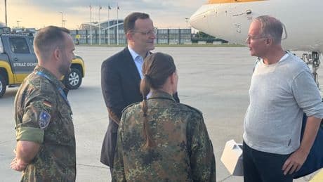 Ukraine-Krieg: Spahn und Miersch sind gemeinsam nach Kiew gereist