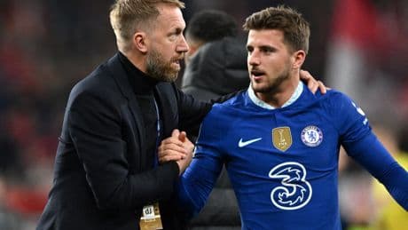 Graham Potter sends Manchester United message on Mason Mount with Chelsea reminder