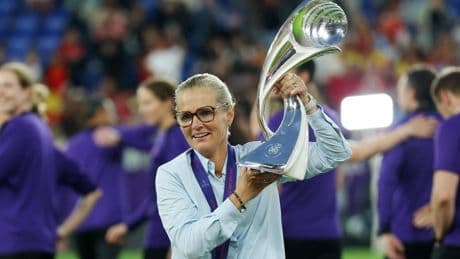 Wiegman, tras ganar su tercera Eurocopa: "Ha sido nuestro torneo más caótico"