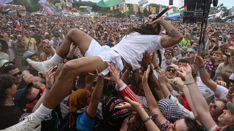 MPs call on Canada to bar British rap duo Bob Vylan over ‘death, death to the IDF’ chant at Glastonbury