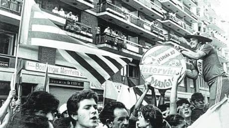 El bar de Manolo el del Bombo, un santuario al mundo del fútbol