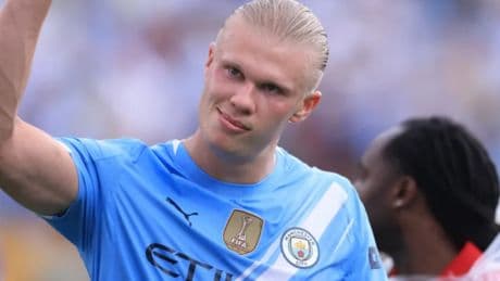 Erling Haaland finally responds to Myles Lewis-Skelly after being ‘mocked’ by Arsenal star