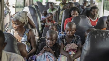 Hundreds of Rwandans who fled to Congo after the 1994 genocide return home