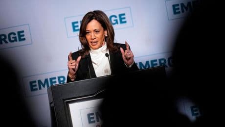 Demokratin: Kamala Harris attackiert Donald Trump in erster großer Rede – und macht Mut